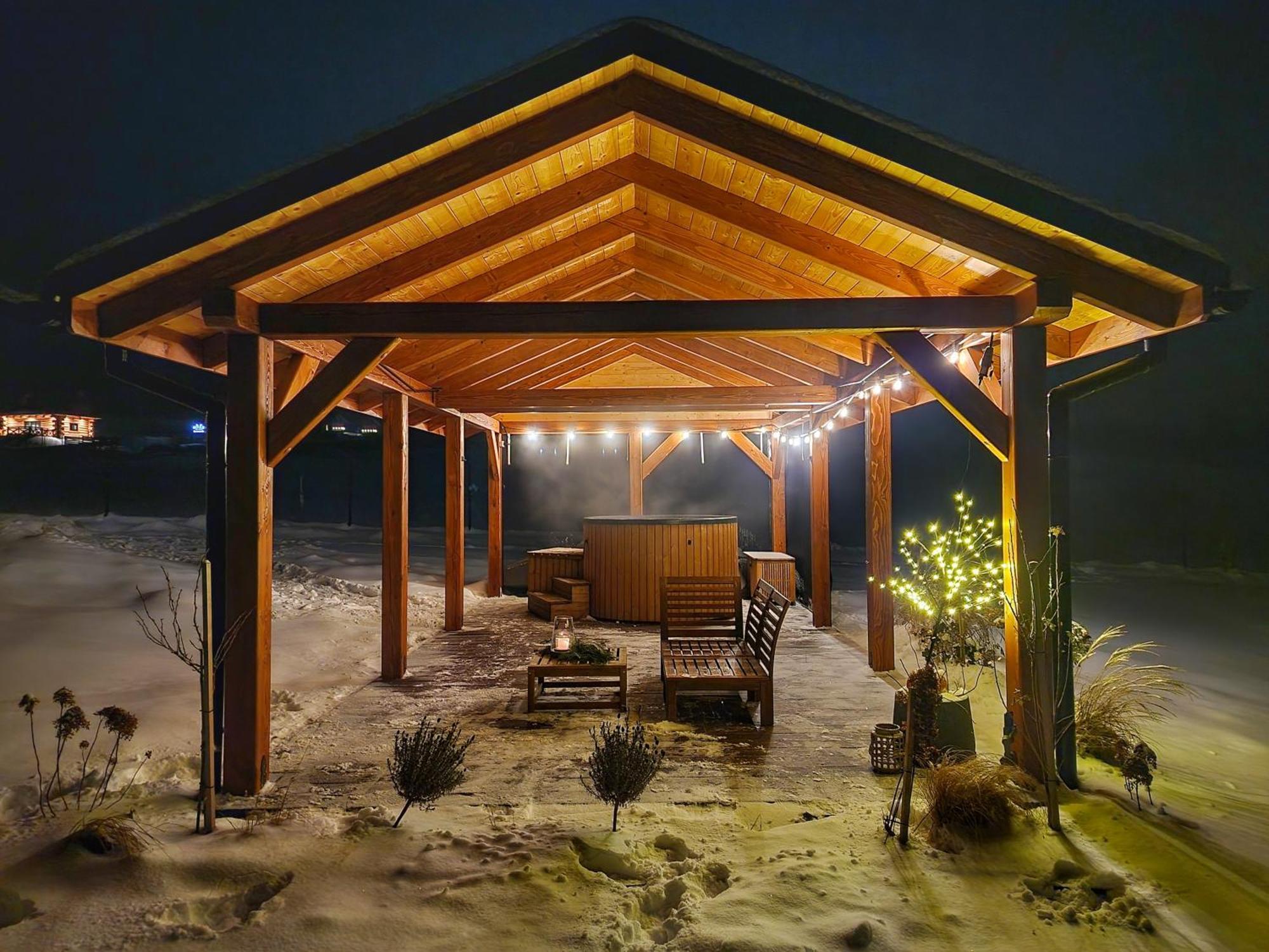 Lackowa Chill And Rest Dom Z Balia Krynica Zdroj Uscie Gorlickie Exterior foto